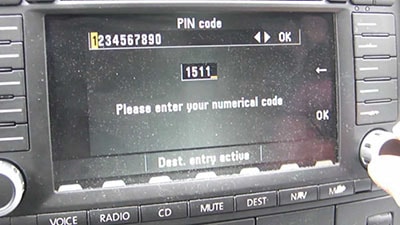 entrer code radio fisker 