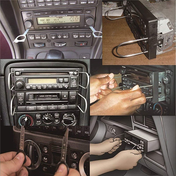 les cles d'extraction de radio dacia
